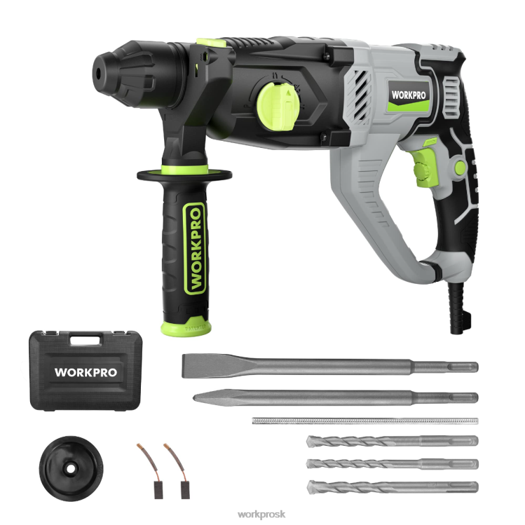 WORKPRO7,5 A 1-1/4 palcové prémiové vŕtacie kladivo sds-plus, ľahká verzia so šnúrou B2HZ178 nástroj