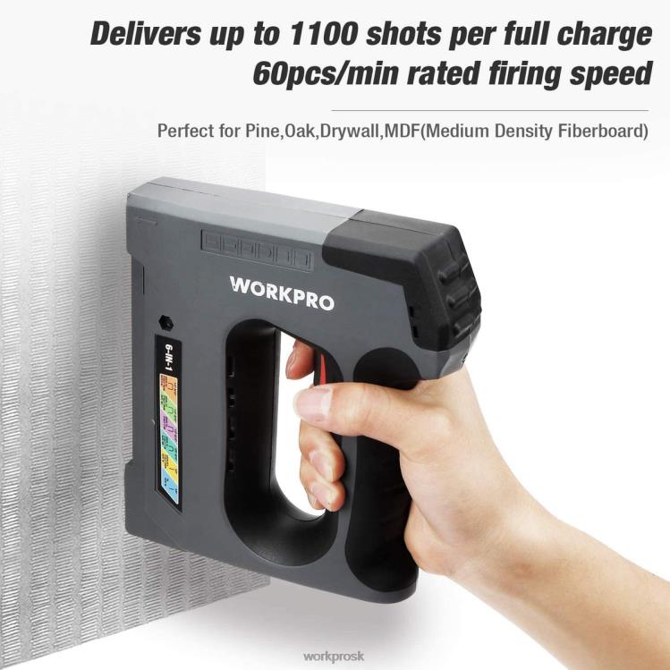 WORKPRO6v1 3,6V nabíjateľná akumulátorová zošívacia pištoľ B2HZ166 nástroj