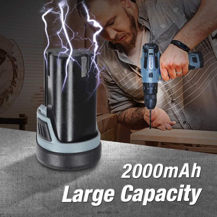 WORKPRO12V 2,0ah lítium-iónová batéria B2HZ224 nástroj