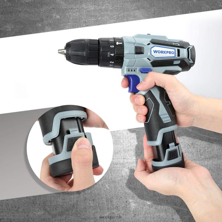 WORKPRO12V 2,0ah lítium-iónová batéria B2HZ224 nástroj