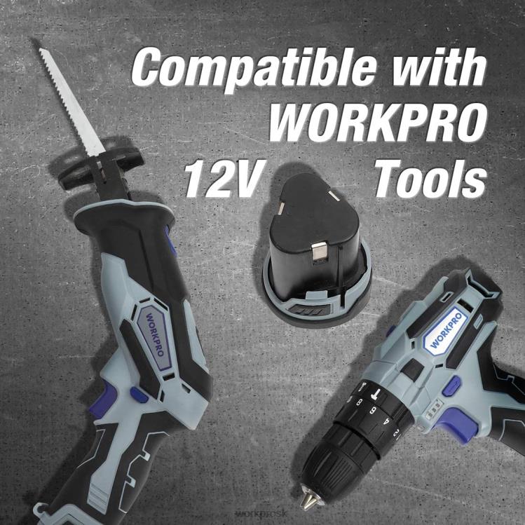 WORKPRO12V 2,0ah lítium-iónová batéria B2HZ224 nástroj