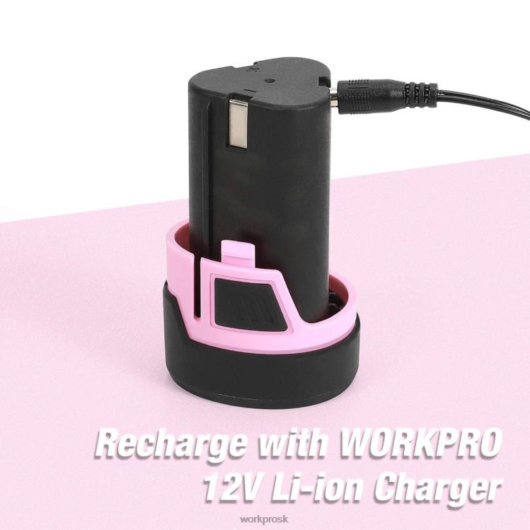WORKPRO12V lítium-iónová náhradná batéria pre 12V akumulátorový skrutkovač B2HZ223 nástroj
