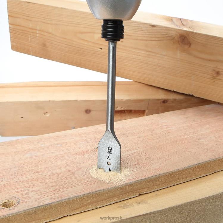 WORKPRO13 ks rýľových vrtákov v sae s nylonovým úložným puzdrom B2HZ211 nástroj