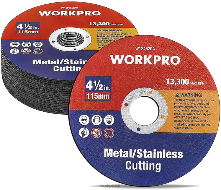 WORKPRO20 ks kovové nerezové rezacie kotúče tenký kovový rezací kotúč pre uhlovú brúsku B2HZ195 nástroj