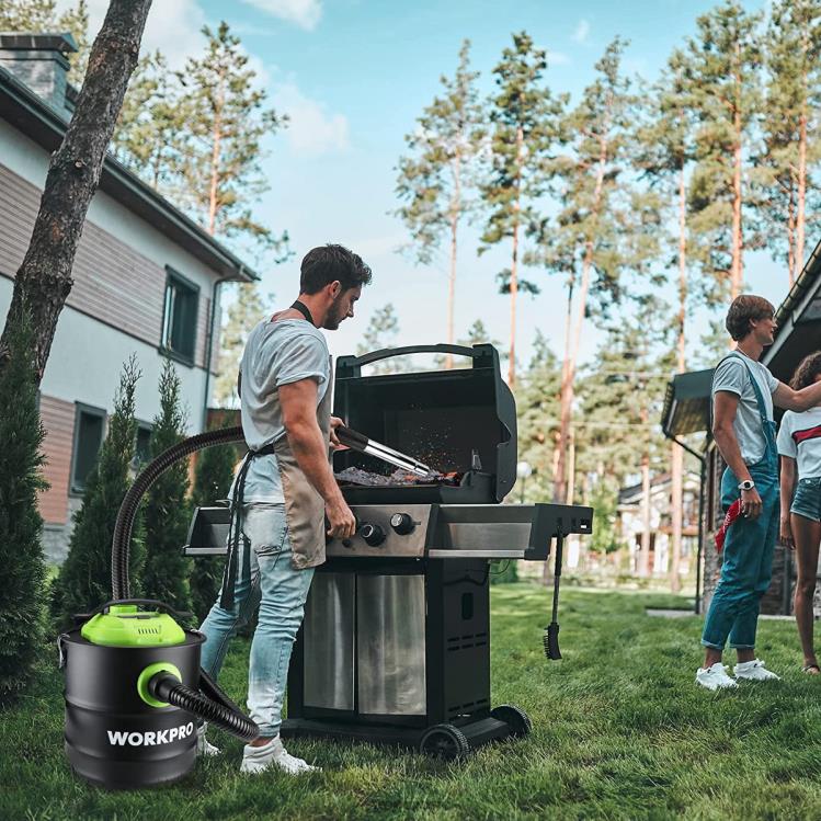 WORKPRO5,2 galónový vysávač popola, 5,5 špičkový vysávač popola s hepa filtrom B2HZ212 nástroj