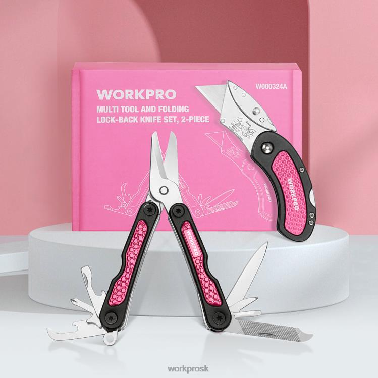 WORKPROsúprava úžitkového noža a multifunkčného náradia B2HZ44 nástroj