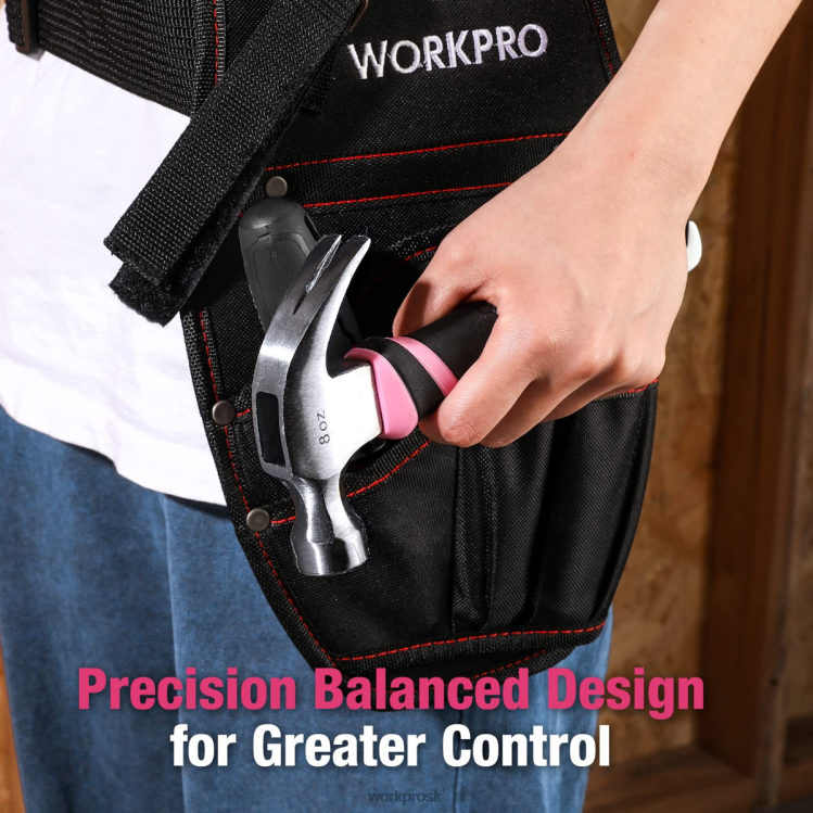 WORKPRO8 oz pazúrové kladivo s rukoväťou zo sklenených vlákien B2HZ254 nástroj