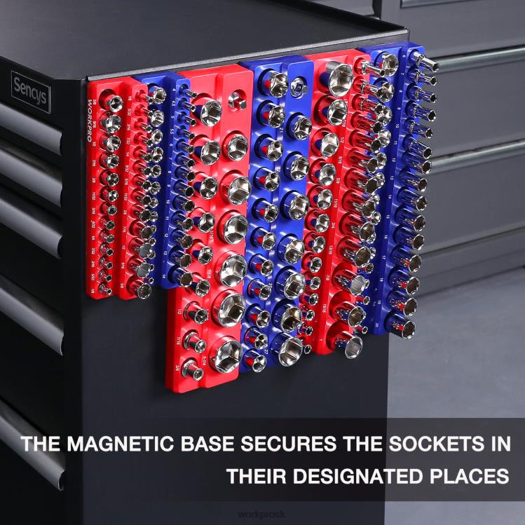 WORKPROSúprava magnetického organizéra zásuviek po 6 ks B2HZ126 nástroj