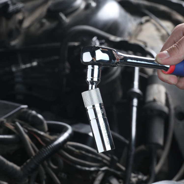 WORKPROmagnetická otočná zapaľovacia sviečka s tenkou zásuvkou B2HZ147 nástroj