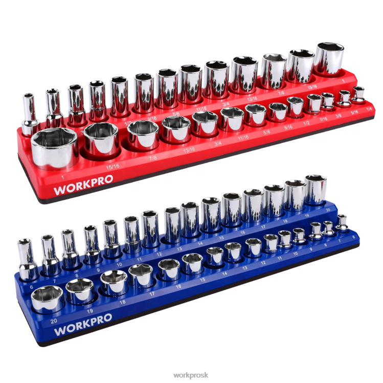 WORKPROsúprava organizéra magnetických zásuviek B2HZ131 nástroj