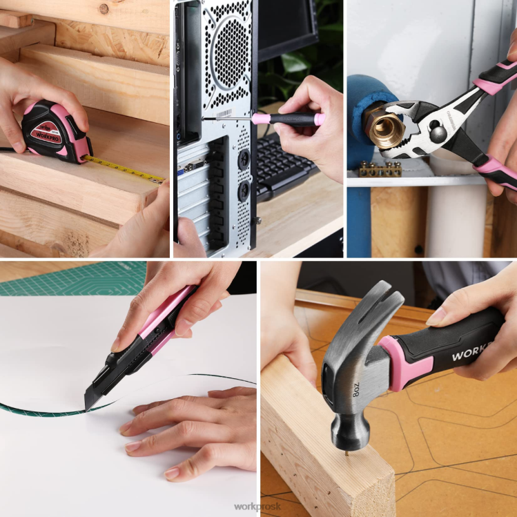 WORKPRO18 ks súprava všeobecného domáceho náradia B2HZ102 nástroj