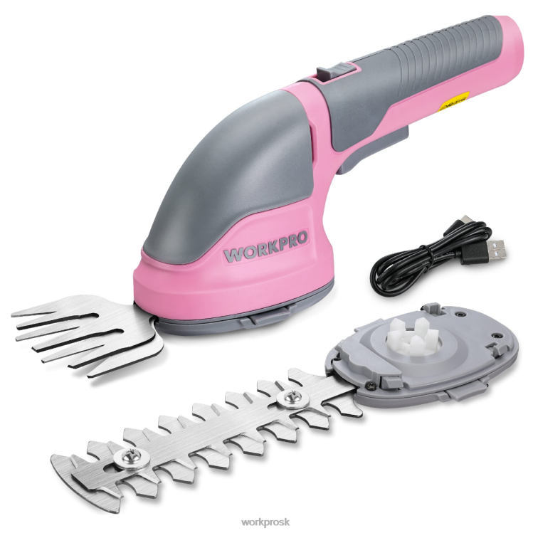 WORKPRO2 v 1 ručné 3,6 V elektrické akumulátorové nožnice na kroviny, nožnice na živý plot/rezačka na trávu B2HZ268 nástroj