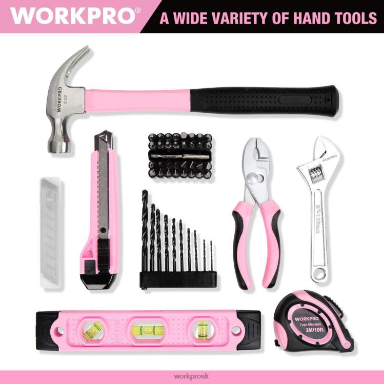 WORKPRO12V akumulátorová vŕtačka a súprava domáceho náradia so 14-palcovou úložnou taškou B2HZ258 nástroj