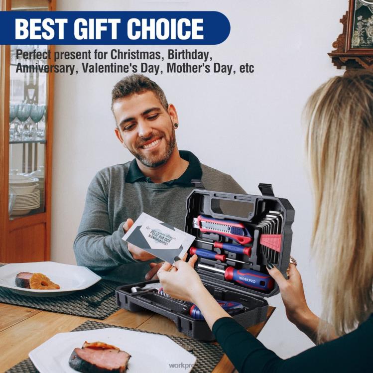 WORKPRO35 dielna súprava domáceho náradia s úložným boxom na náradie B2HZ246 nástroj