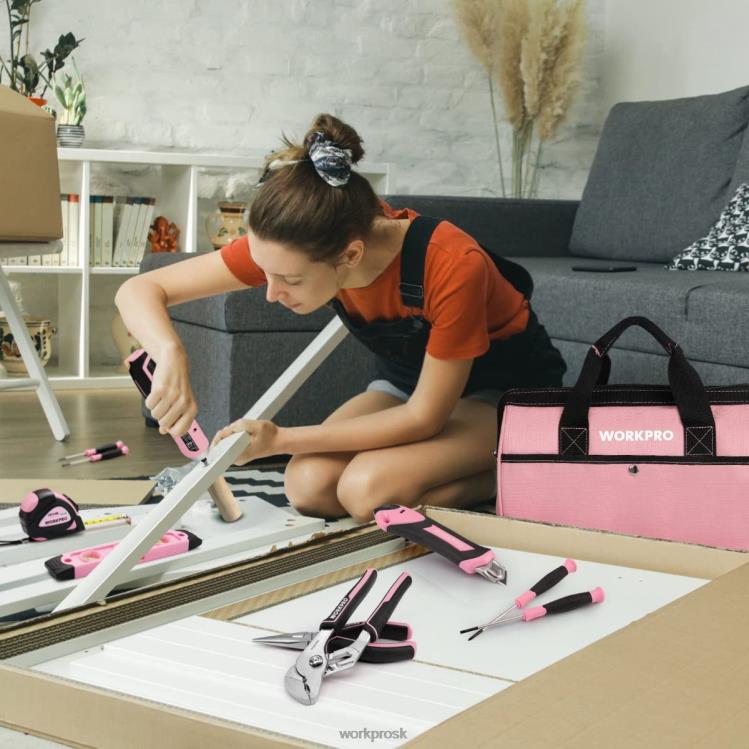 WORKPRO55 dielna súprava náradia, 3,7 V otočný akumulátorový skrutkovač a súprava domáceho náradia B2HZ264 nástroj