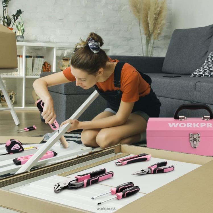 WORKPRO75 dielna súprava náradia, otočný akumulátorový skrutkovač 3,7 V a súprava náradia pre domácnosť B2HZ260 nástroj